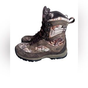 Danner High Ground Hunting Boot 8” Mossy Oak Camo 400G Insulated Women Size 7